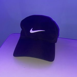 Woman’s Nike hat! Black with white swish